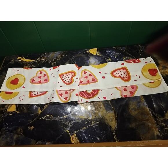 2 NEW Flour Sack Towel, Hey Sugar Valentines Day 100% Cotton, 15"x25" Seasonal - Picture 3 of 5